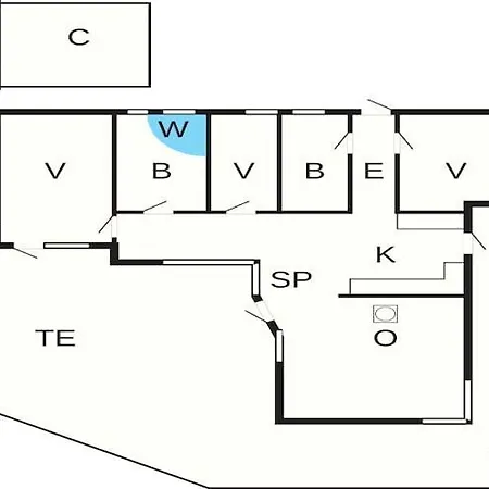Σπίτι διακοπών 8 Person In Lb K *